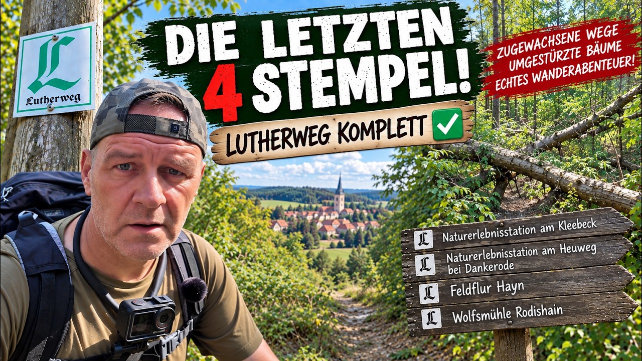 Original-Thumbnail: 4 letzte Stempel am Lutherweg – Begleitheft komplett! 🥾🌲 | Harzer Wandernadel