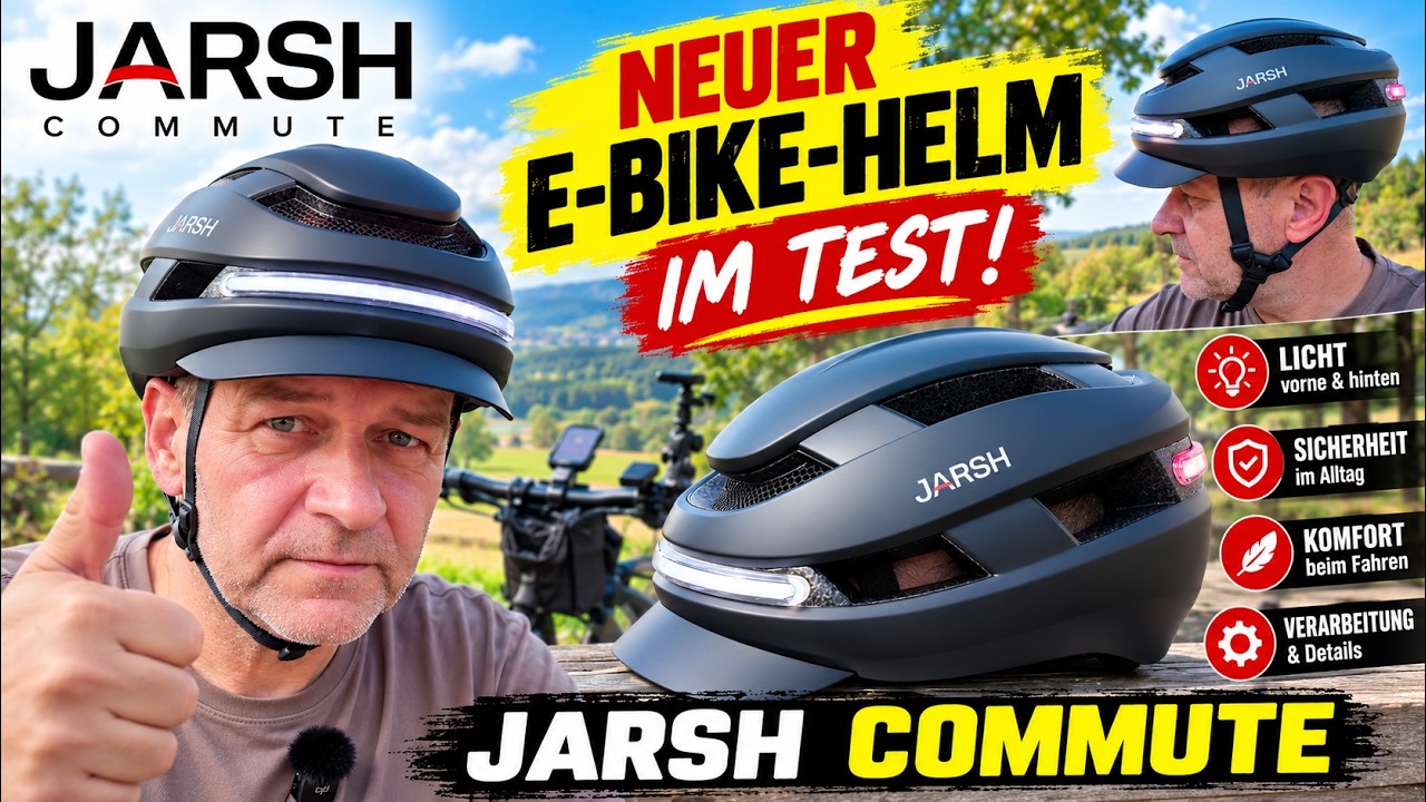 Original-Thumbnail: 🚴‍♂️ Neuer E-Bike-Helm mit Blinkern im Test! 🪖 | Das kann der neue Helm